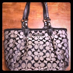 Black Coach handbag